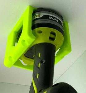 Ryobi ONE 18 volt "UNDER-SHELF "Tool and Battery Mount Lithium-Ion Holder 18V  - Picture 1 of 19