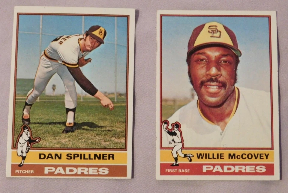 1976 Topps San Diego Padres Baseball Card Pick one - Image 1 of 1