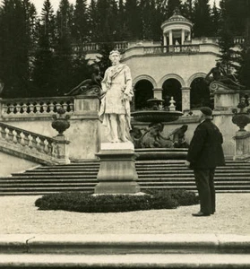 Germany Bavarian Highlands Linderhof Castle old NPG Stereo Photo 1900 - Picture 1 of 3