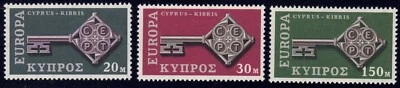 1968 Cyprus SC# 314-316 - Europa - M-H - Image 1 of 2