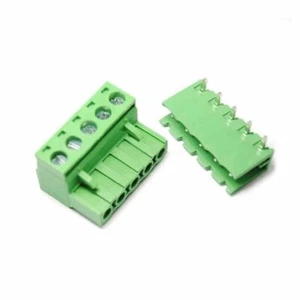 Right Angle 5Pin 5.08mm KF2EDG PCB Terminal Block Screw Connectors Male&Female - Picture 1 of 3