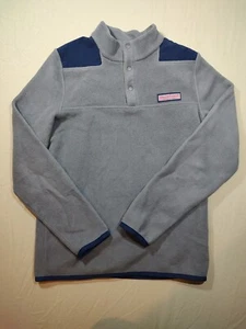 Vineyard Vines Boy's Snap Placket Fleece Shep Shirt Pullover  XL - Picture 1 of 4