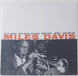 MILES DAVIS VERSIEGELT LP BAND 1 BLUE NOTE KUNST BLAKEY PERCY HEATH PETTIFORD 1956 - Bild 1 von 1