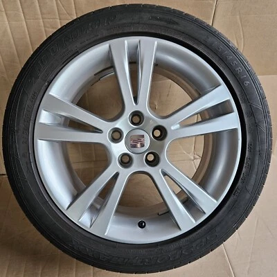 1 x original Seat Ibiza IV Alufelge 7x16 ET43, 6J0601025B, SR 215/45 R16, 3,5 mm - Bild 1 von 4