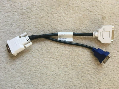 Compupack 6611T008-001-RS1 DVI-D to DVI Female and VGA Female Splitter Y Cable  - Image 1 of 4