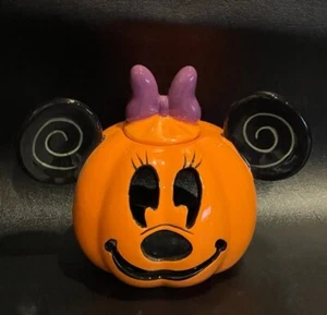 Disney Minnie Mouse Kürbis Teelichthalter Halloween. - Bild 1 von 6
