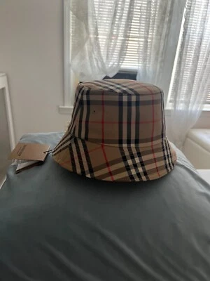 Burberry Womens Vintage Bucket Hat - Image 1 of 4