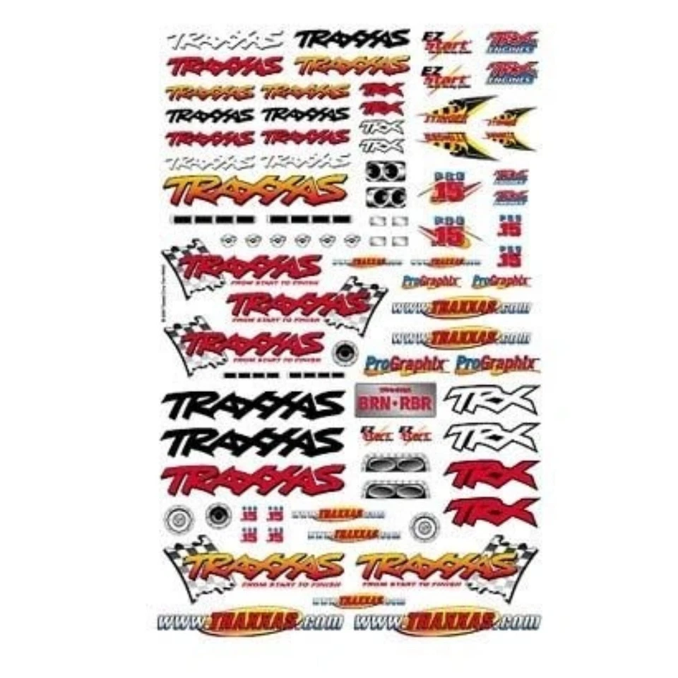 Traxxas-dekor Official Traxxas Decals 9950