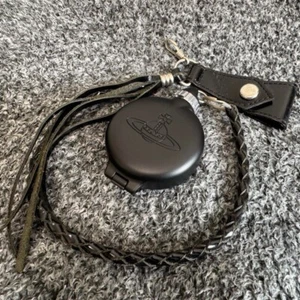 Vivienne Westwood tragbarer Aschenbecher Lederband schwarz gebraucht aus Japan - Bild 1 von 5