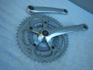 Sugino XD2 Triple Mountain Touring Bike 172.5 Cranks Crankset 110BCD w/Bolts - Picture 1 of 5