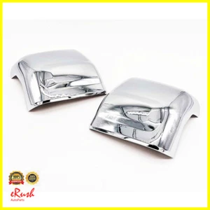 2PCS CHROME MIRROR COVER WITH SIGNALS FITS 2016-2021 NISSAN TITAN - Bild 1 von 2