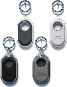 4 Pack Smart Tag 2 Case Compatible with Samsung Galaxy SmartTag2, Soft Full-Body - Picture 1 of 7