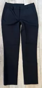 NUEVO CHICO'S TALLA 0 NEGRO BI-STRETCH PIERNA RECTA PANTALONES AJUSTADOS TALLA 4R 4 - Imagen 1 de 3