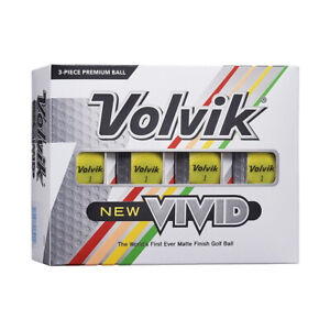 NEW Volvik Vivid Matte Golf Balls 2022 - Choose Color & Quantity!