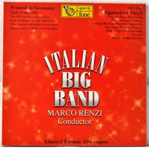 AUDIOPHILE FONE 037 GERMANY Marco RENZI "Italian Big Band" GATEFOLD #2LP SEALED - Picture 1 of 2