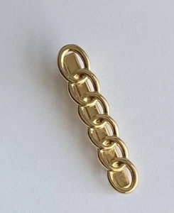 Gold Colour Hair Metal Chain Hairpins Accessory - Picture 1 of 1