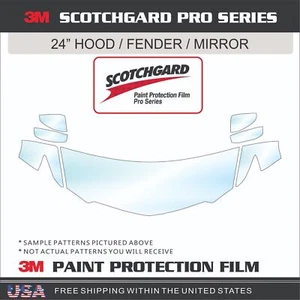 3M SCOTCHGARD PRO PAINT PROTECTION FILM CLEAR BRA FOR 19-22 CHEVROLET BLAZER - Picture 1 of 6