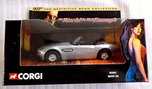 CORGI BMW Z8 WORLD NON BASTA CON LE OBBLIGAZIONI DEFINITIVE COLLECTION 007 PRESSOFUSO 05001 - Foto 1 di 3