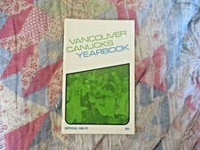1969-70 VANCOUVER CANUCKS MEDIA GUIDE YEARBOOK 1970 Program WHL Hockey Magazine