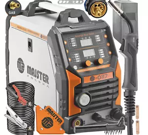 ALUMINIUM Synergia 255A Inverter-Schweißgerät MIG MMA WIG Migomat MP0117 Majster - Bild 1 von 13