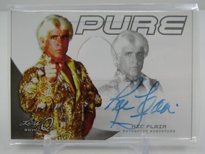 RIC FLAIR 2014 LEAF Q PURE ACETATE AUTOGRAPH AUTO- WWE!!
