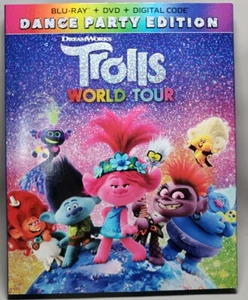 Trolls World Tour (Blu-ray, 2020) NO DIGITAL - Picture 1 of 4