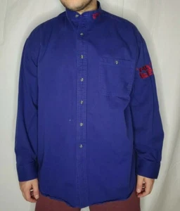Vintage Mo Betta Maury Tates BLAU Western 🤠 Cowboy Langarm Hemd XLarge EUC - Bild 1 von 5