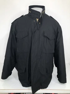 TRU-SPEC Military Lined COLD WEATHER COAT Mens XL Hooded Jacket - EXCELLENT - Picture 1 of 7
