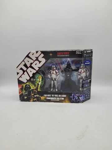 Hasbro 2008 Star Wars The Force Unleashed Darth Vader & Incinerator Troopers EX Cover