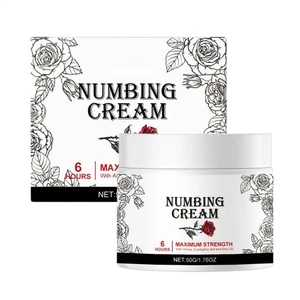 New Tattoo Numibing Cream Gel 50g - Calming Moisturizer Moisturizing Lotion - Picture 1 of 12