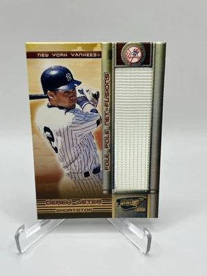 Pacific Revolution 1999 Foul Pole Net-Fusions #12 Derek Jeter New York Yankees Foto 1 de 2