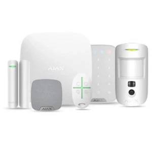Ajax Kit Hub2 (4G) Plus, MotionCam, Keypad, HomeSiren, DoorProtect, SpaceControl - Picture 1 of 7