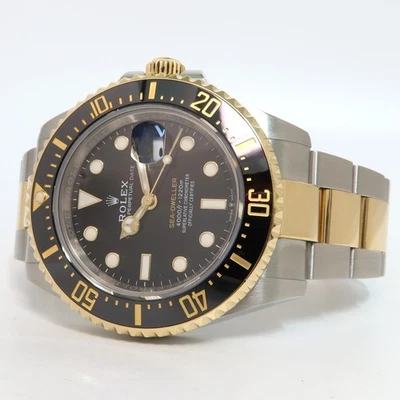 Rolex Sea-Dweller 18kt Yellow Gold & Stainless Steel 43MM Black Dial 126603 - Image 1 of 4