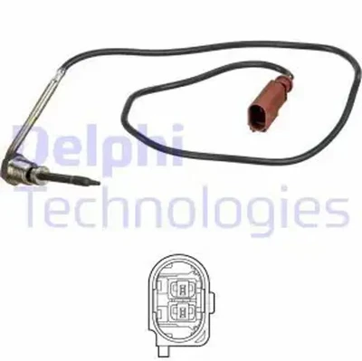 Sensor de temperatura de gases de escape TS30177 DELPHI para VW - Imagen 1 de 4