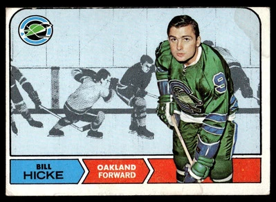 1968-69 Topps Bill Hicke Oakland Seals #86 - Image 1 of 2