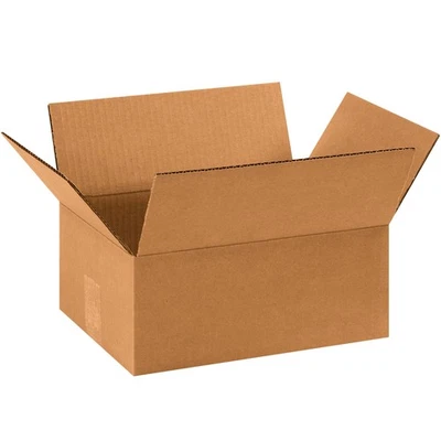Aviditi 11/4 x 8 3/4 x 4 Corrugated Cardboard Boxes, Flat 11.25L x 8.75W x 4H, - Image 1 of 2