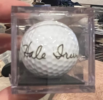 Hale Irwin PGA 高尔夫球手签名 Titleist 高尔夫球立方体 — 第 1/4 张图片