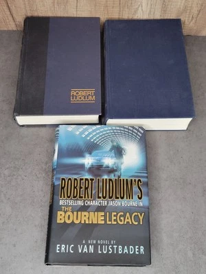Lot Of 3 Hardcover Books by Robert Ludlum and Eric Van Lustbader - Image 1 of 4