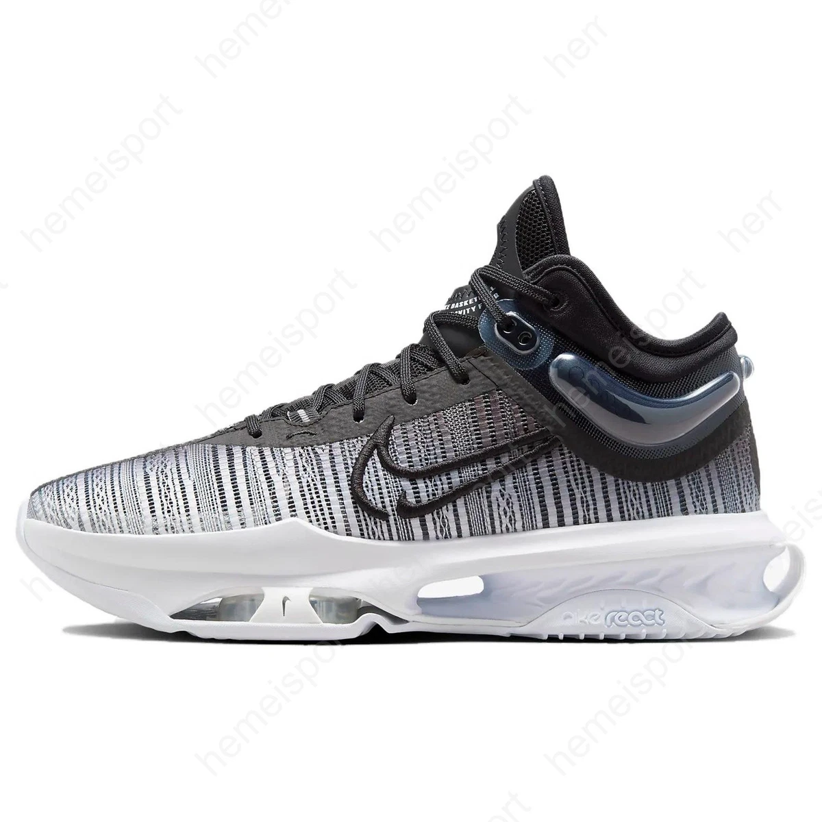 Nike Air Zoom GT Jump 2 White Black | eBay