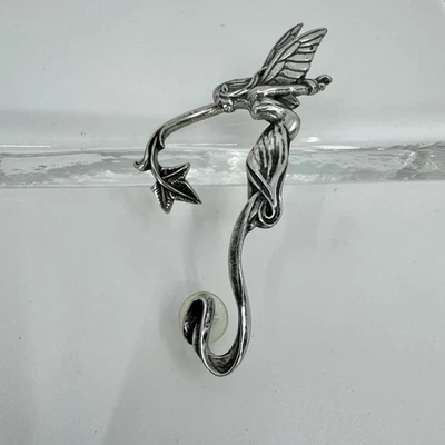 Pendientes Alquimia Gótico Susurrador Hada Izquierda Oreja Hada Pixie Fantasía Bosque Foto 1 de 4