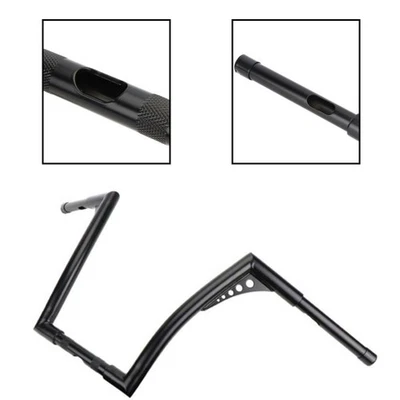 Rise Ape Hangers Handlebar 14 Black Monkey Bagger Fit For Triumph Speedmaster - Image 1 of 4