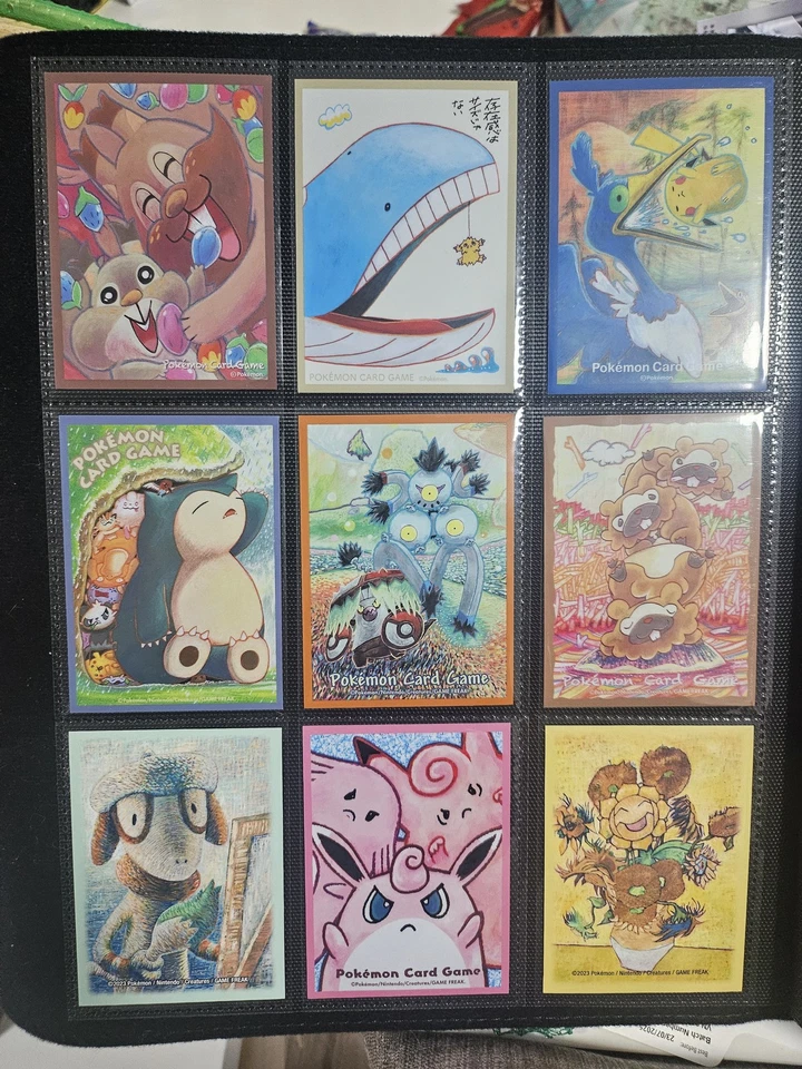Tomokazu Komiya Van Gogh 1 SINGLE Individual Pokemon Card Deck Sleeve Artist - image 1 of 1