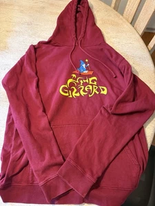 King Gizzard And The Lizard Wizard Hoodie Burgundy King On Magic Carpet XL - Picture 1 of 5