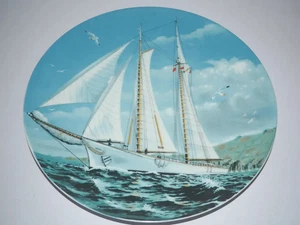 Sammelteller - Wandteller - Segelschiff America (USA) - Picture 1 of 3