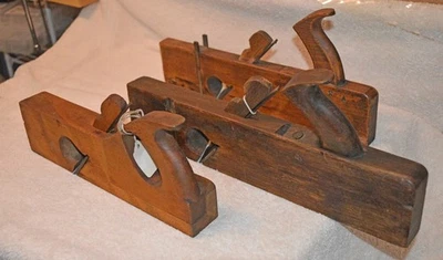 Three Vintage Wooden Rabbet Planes - Image 1 of 4