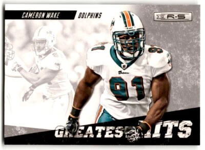 2012 Panini Rookies & Stars Greatest Hits Cameron Wake #27 Miami Dolphins - Image 1 of 2