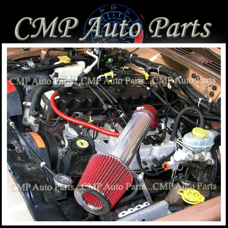 KIT DE INDUCCIÓN ADMISIÓN AIRE JEEP GRAND CHEROKEE 1997-2004 ROJO 4,0 L I6  Foto 1 de 1