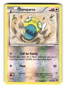 Pokemon XY Breakpoint Dunsparce 90/122 Reverse Holo - Foto 1 di 4