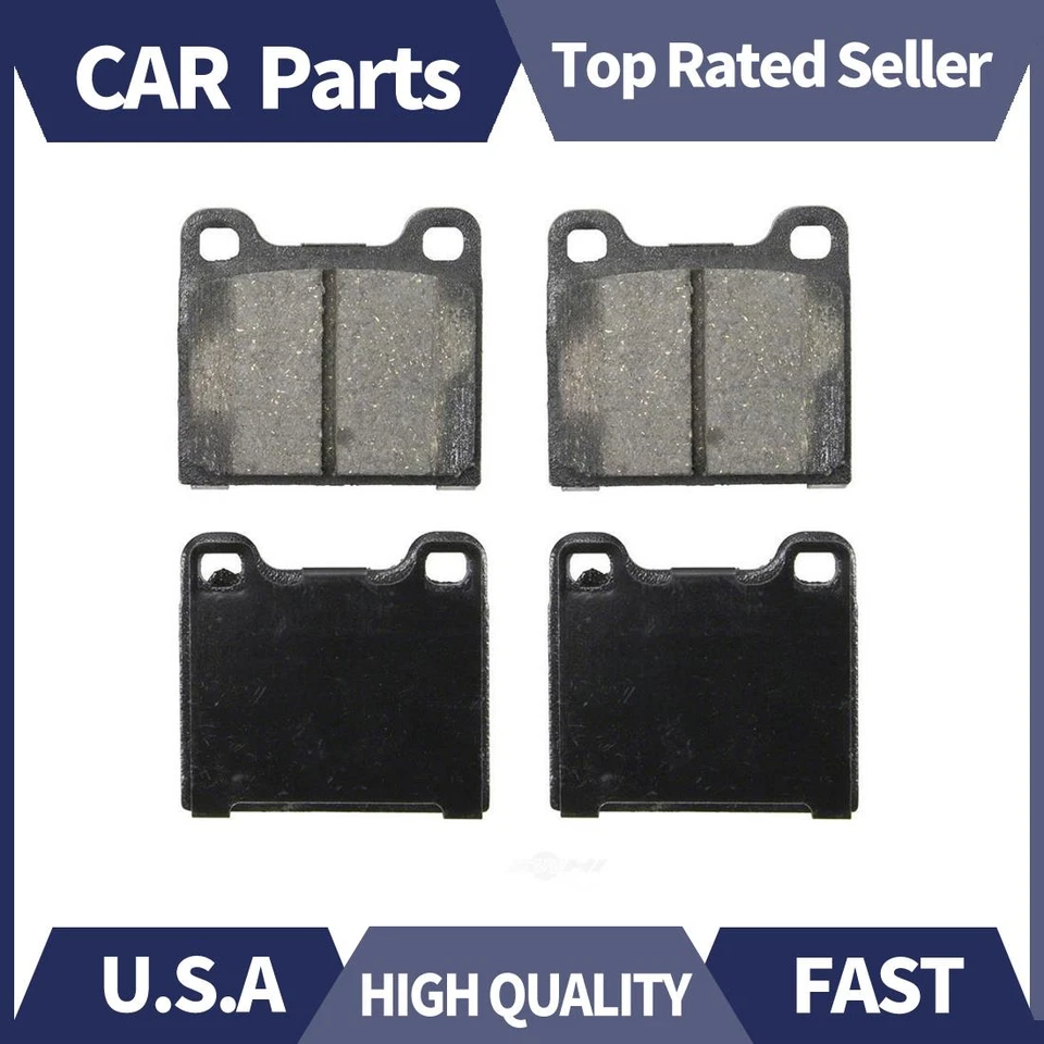 Rear Brake Pads For Mercedes-Benz 230 1978 1976 1977 1975 1969 1968 1967 1966 - Image 1 of 3