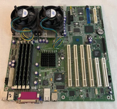 Intel Server Board SE7501BR2 Dual Socket 2x 2.4Ghz XEON CPUs, 2GB ECC RAM - Image 1 of 4